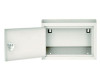 Medium Size Steel Multi-Purpose Secure Drop Box, 9.8 x 3.4 x 7.5, White