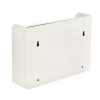 Medium Size Steel Multi-Purpose Secure Drop Box, 9.8 x 3.4 x 7.5, White