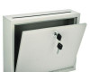 Large Size Steel Multi-Purpose Secure Drop Box, 12 x 3 x 10, Beige