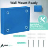 Large Size Steel Multi-Purpose Secure Drop Box, 12 x 3 x10, Blue