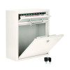 Medium Ultimate Wall Mounted Mail Box, 10.4 x 4.5 x 12, White