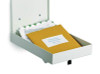 Large Wall Mounted Weatherproof Steel Secure Drop Box, 11 x 2.4 x 16, White