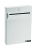 Large Wall Mounted Weatherproof Steel Secure Drop Box, 11 x 2.4 x 16, White