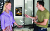 Clear Suction Acrylic Window Sign Holder, 8 x 11, Clear Frame, 2/Pack