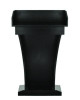 Wood Stand-Up Podium Lectern Speaker Stand With Drawer And Storage Area, 27.55 x 14 x 43.3, Black