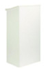 Wood Stand-Up Podium Lectern Speaker Stand, 23 x 15 x 45.8, White