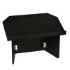 Foldable Tabletop Podium Lectern Speaker Stand, 27 x 16 x 19, Black