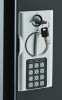 Steel Digital Lock Key Cabinet, 60-Key, 13 x 2.6 x 17, Stainless Steel 304, Black