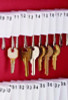 Steel Digital Lock Key Cabinet, 60-Key, 13 x 2.6 x 17, Stainless Steel 304, Red