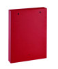 Steel Digital Lock Key Cabinet, 60-Key, 13 x 2.6 x 17, Stainless Steel 304, Red