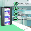 Acrylic Glove Dispenser, Triple Box Capacity, 10.2 x 3.5 x 16.1, Black