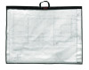 Large Document Protection Blueprint Plan Holder, Holds Arch D (24" x 36"), Clear