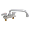 Workforce Standard Duty Faucet, 4.55" Height/10" Reach, Chrome-Plated Brass
