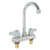 Workforce Standard Duty Faucet. 7.88" Height/3.5" Reach, Chrome-Plated Brass