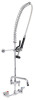 Workforce Prerinse Add-A-Faucet, 4.62" Height/12" Reach, Chrome