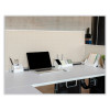 Konnect Desk Organizer And Cable Management 14-Piece Kit, Plastic, White