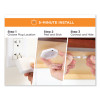 Led Under Cabinet Puck Light Kit, 2.68w x 0.3h, White