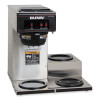 Vp17-3 12-Cup Pour-Over Coffee Maker With Three Warmers, Stainless Steel/Black