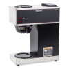 Vpr 12-Cup Commercial Pourover Coffee Brewer, Gray/Stainless Steel