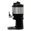 Thermofresh Server, 128 Oz, Silver/Black