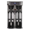 Icb Infusion Series Twin Tall Coffee Brewer, 51 Cups, Silver/Black