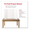 Trifold Display Boards, 28 x 40, White