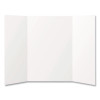 Trifold Display Boards, 28 x 40, White