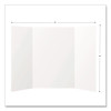 Trifold Display Boards, 36 x 48 x 0.2, White