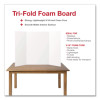 Trifold Display Boards, 36 x 48 x 0.2, White