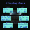 5520Uv/Mg Cash Counter, 1,300 Bills/Min, 9.7" x 11.5" x 7.5", Gray