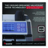 6600 Uv/Mg Top Loading Bill Counter, 1,400 Bills/Min, 10.2" x 11" x 8.1", Gray