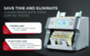 8800R Single Pocket Discriminator, 1,200 Bills/Min, 9.5" x 11" x 10.4", Gray