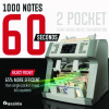 9900R Two-Pocket Mixed Bill Counter, Three Speeds: 800 Bills/Min, 1,000 Bills/Min, 1,200 Bills/Min, 9.5 x 11 x 10.4, Gray