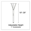 Adjustable Activity Tables, Kidney Shaped, 72" x 48" x 19" To 29", Gray Top, Black Legs, 4/Pallet