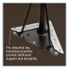 Adjustable Activity Tables, Kidney Shaped, 72" x 48" x 19" To 29", Gray Top, Black Legs, 4/Pallet