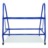 Heavy-Duty Deluxe Ball Cart, Metal, 132 Lb Capacity, 17.5 x 38 x 35.75, Blue