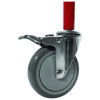 Deluxe Pro Ball Cart, Metal, 176 Lb Capacity, 18.5 x 51 x 54, Red