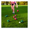 Deluxe Bocce Tournament Set, 4.25" Dia Balls, Assorted Colors