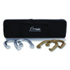 Deluxe Horseshoe Tournament Set, 4 Horseshoes/2 Stakes/Carry Bag/Rule Sheet