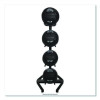 U-Ring Double Medicine Ball Tree, 28" x 28" x 60", Black