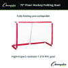 72 Inch Floor Hockey Collapsible Goal, 24" x 72", 1.65" Dia Frame