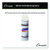 Field Marking Paint, 18 Oz Aerosol Spray, White
