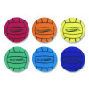Ultra Foam Volleyball Set, 8" Diameter, Assorted Colors, 6/Set