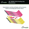 Indoor Abs Kids Hockey Set, 2 Pucks, 12 Sticks