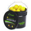Bucket Of Lacrosse Balls, Official Size, Yellow, 36 Balls/Bucket