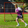 Backyard Lacrosse Goal And Net, 6 Ft x 6 Ft, 1.5" Dia Frame