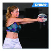 Rhino Leather Medicine Ball, 22 Lb, Black/White