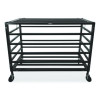 All Pro Lockable Ball Locker, Metal, 220 Lb Capacity, 24 x 47 x 37, Black