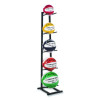 Single Medicine Ball Tree, 11" x 15" x 52", Black
