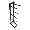 Single Medicine Ball Tree, 11" x 15" x 52", Black